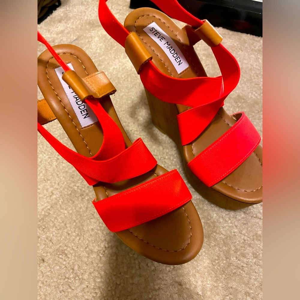 Steve Madden wedges - Brand New